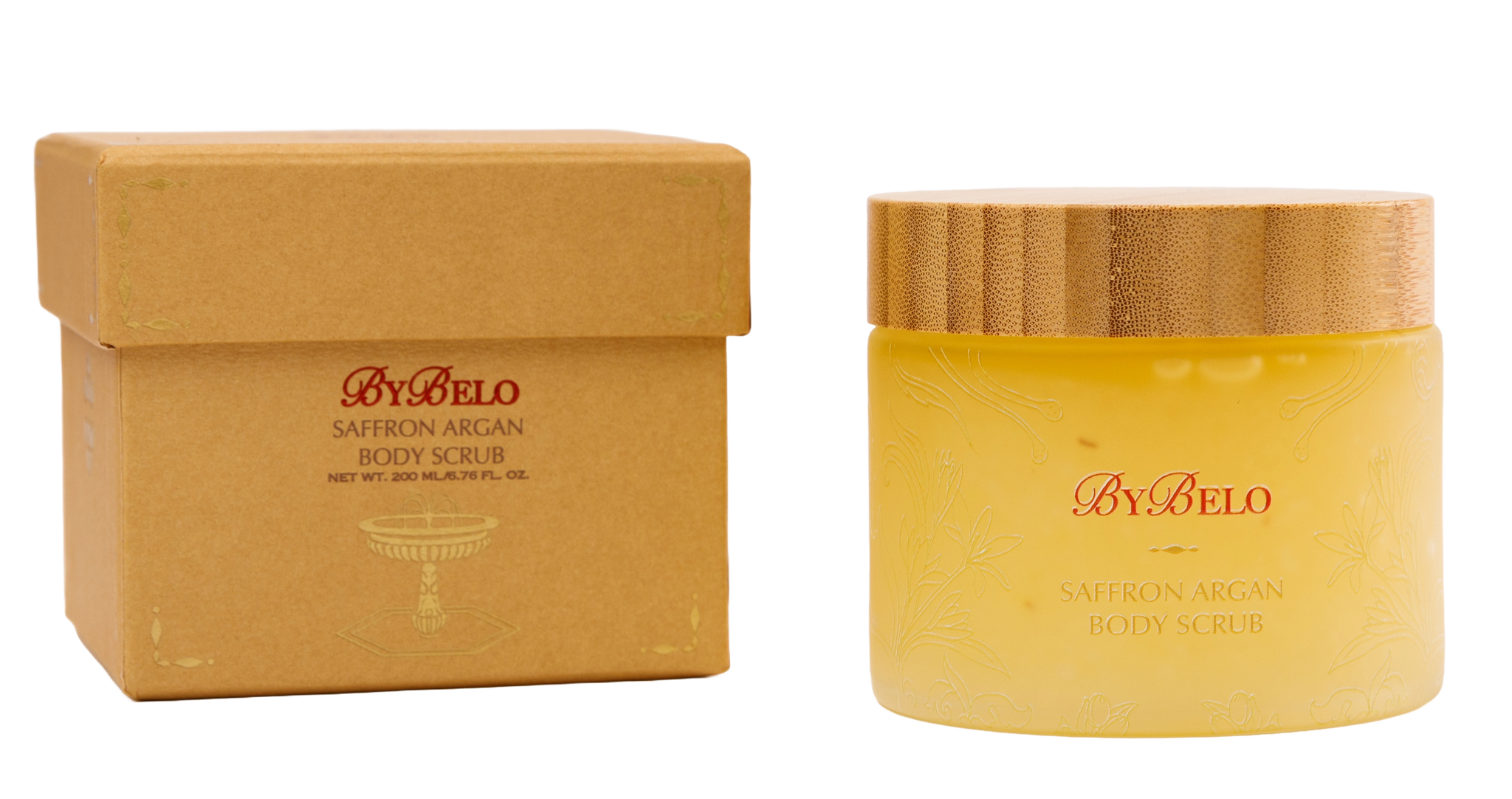 Saffron Argan Body Scrub